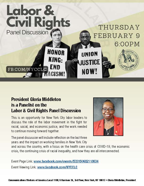 Labor and Civil Rights Panel Discussion